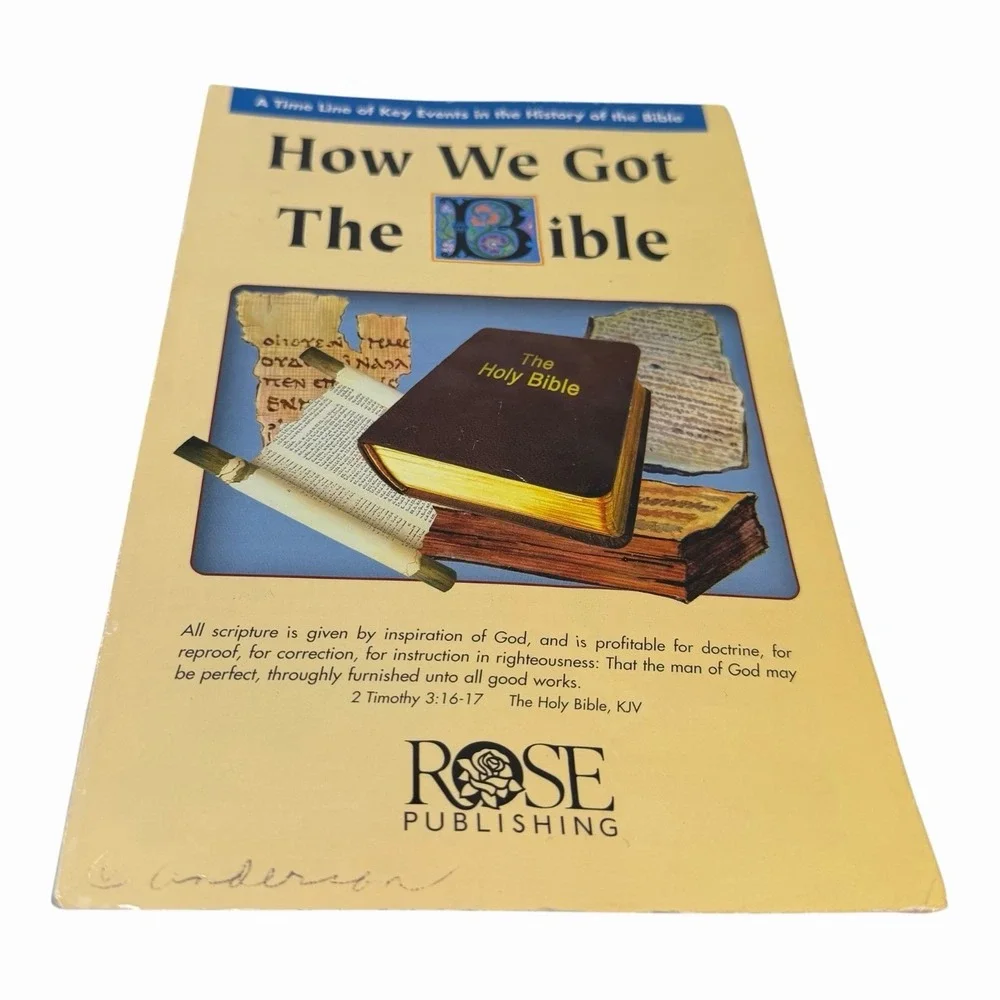 How We Got the Bible‎ : A Time Line of Key Events in the History of the Bible